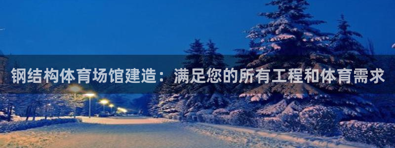 意昂3集团logo：钢结构体育场馆建造：满足您的所有
