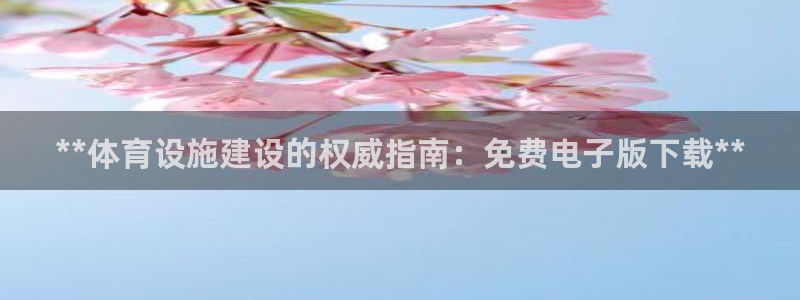 意昂3官方：**体育设施建设的权威指南：免费电子版下