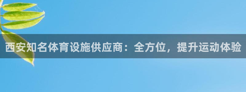 意昂体育3是干嘛的公司：西安知名体育设施供应商：全方位，提升