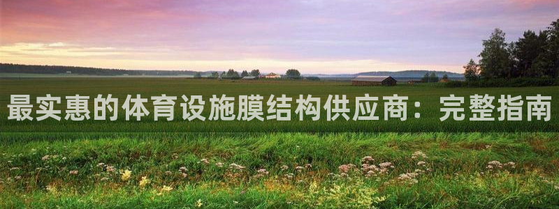 意昂体育3开户：最实惠的体育设施膜结构供应商：完整指