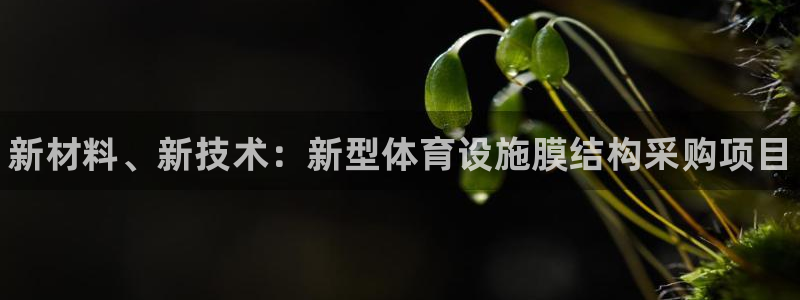 意昂3娱乐：新材料、新技术：新型体育设施膜结构采购项目
